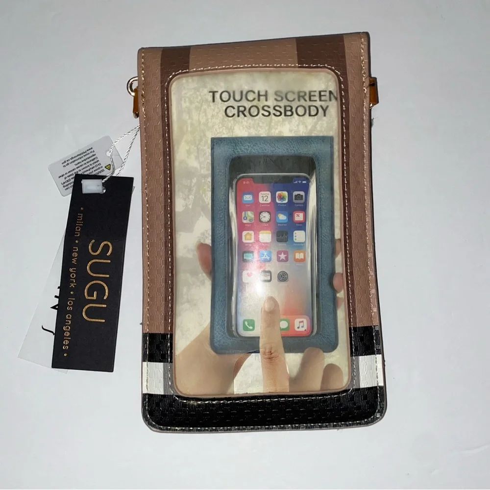 SUGU vegan Touch Screen Crossbody